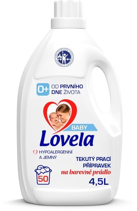 LOVELA Baby na farebnú bielizeň 4,5 l (50 praní) Prací gél