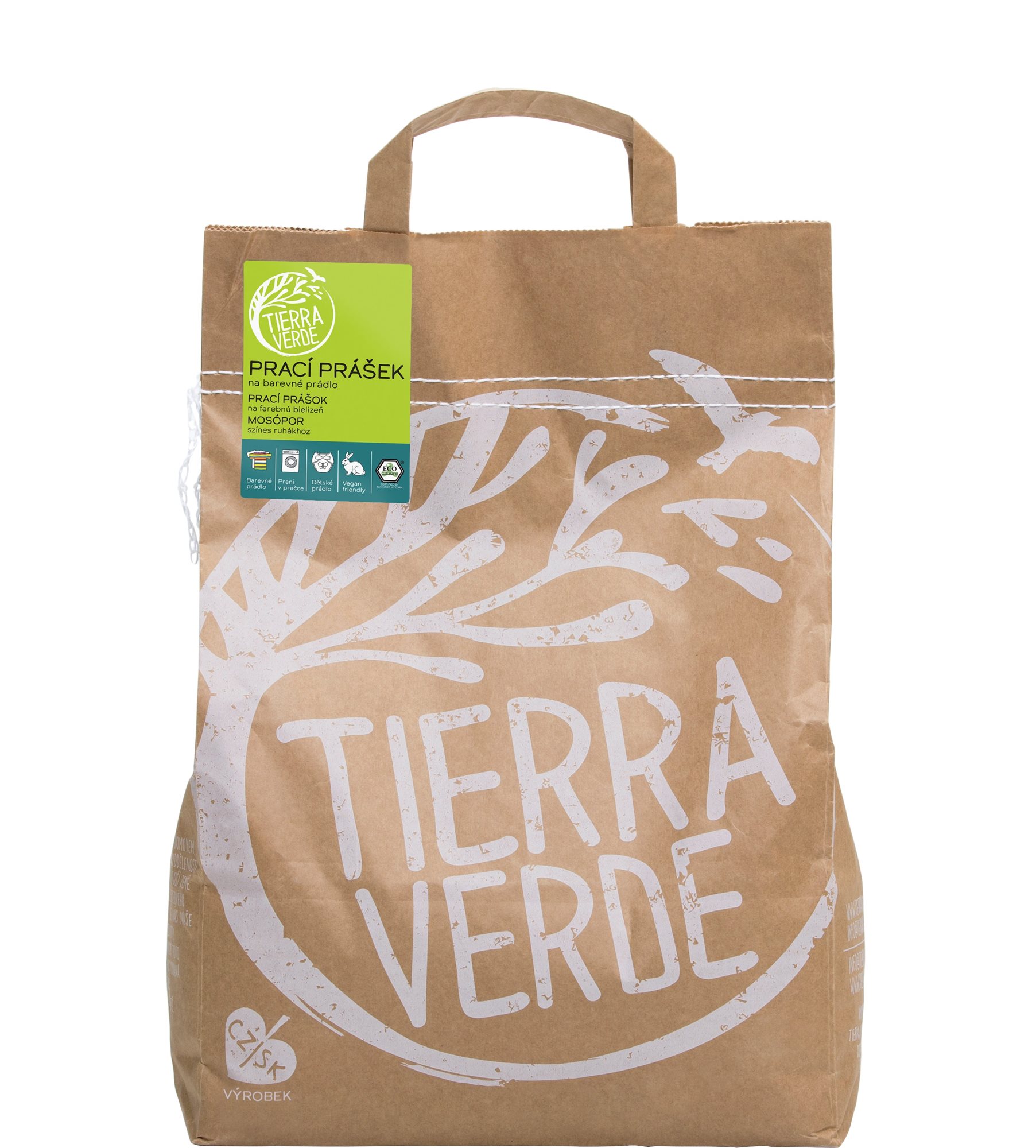 TIERRA VERDE na farebnú bielizeň 5 kg (333 praní) Ekologický prací...