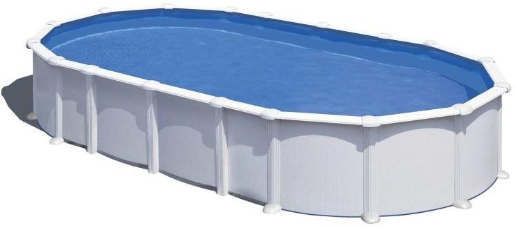 PLANET POOL Bazén classic white / blue 535 × 300 × 120 cm Bazén