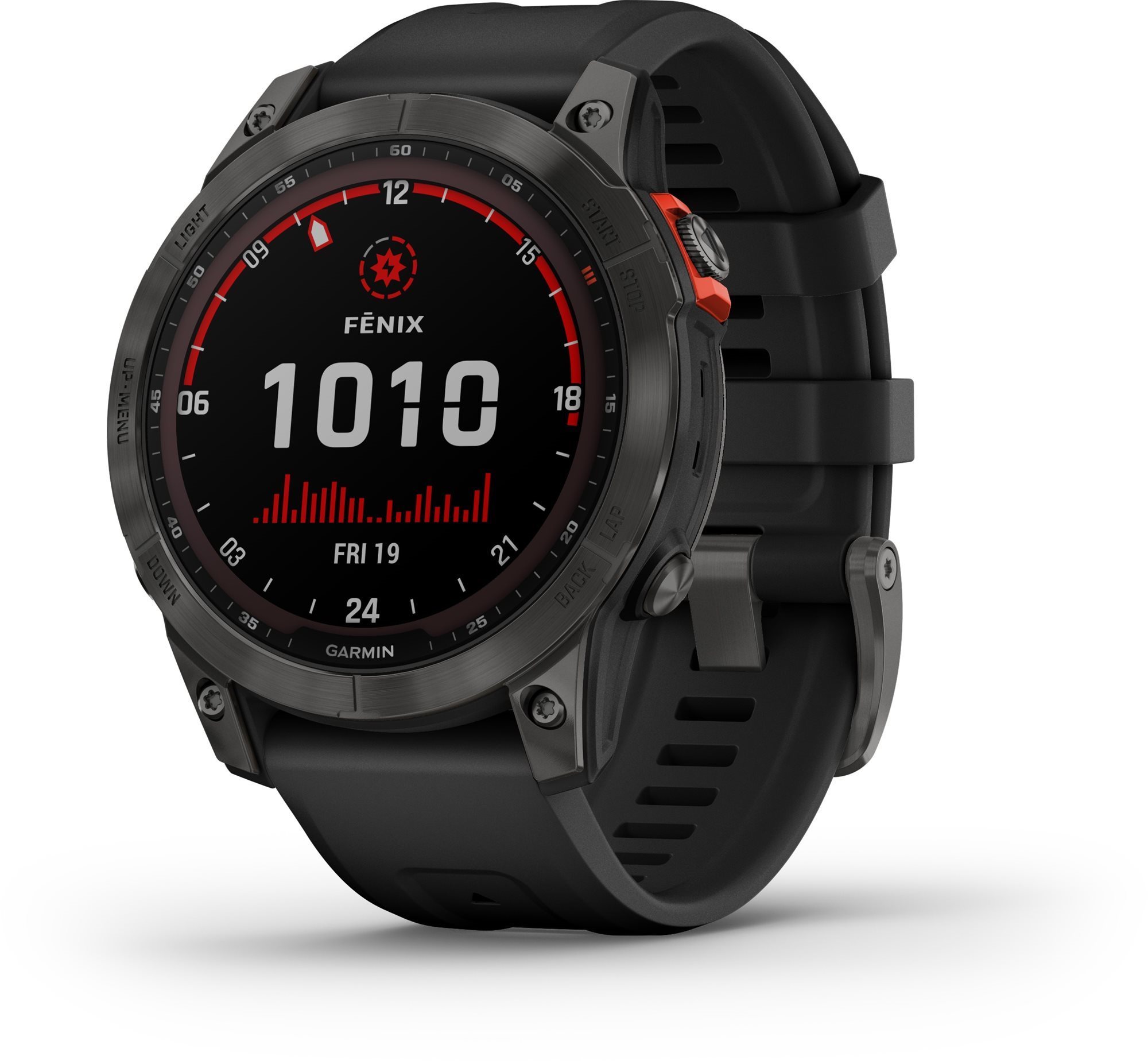 Garmin Fenix 7 Solar Slate Grey/Black Band Smart Watch