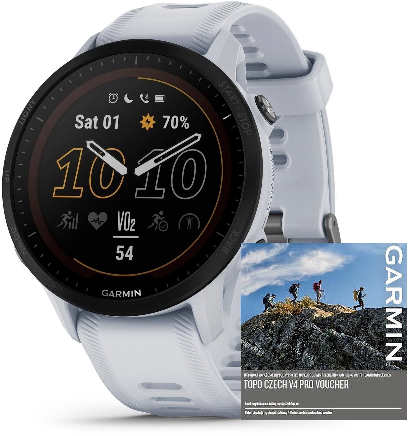 Garmin Forerunner 955 Solar Whitestone Smart hodinky