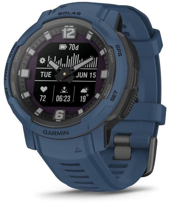 Garmin Instinct Crossover Solar Tidal Blue Smart hodinky
