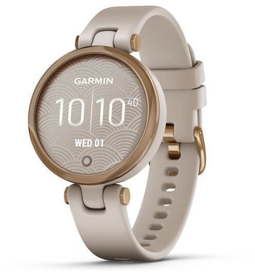 Garmin Lily Sport Rose Gold/Light Sand Silicone Band Smart Watch