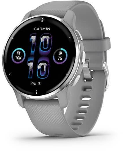Garmin Venu 2 Plus Silver/Grey Band Smart Watch