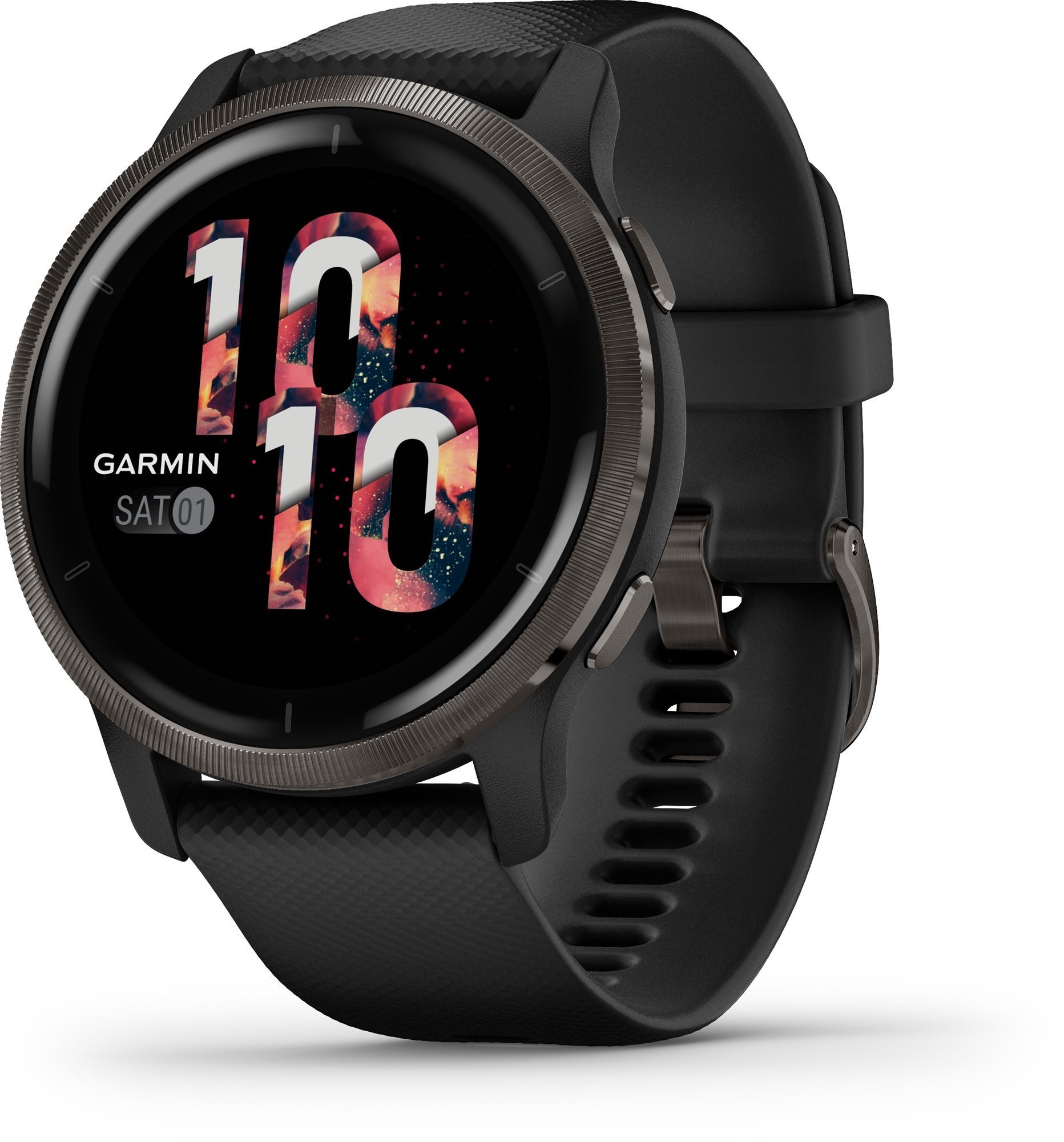 Garmin Venu 2 Slate/Black Band Smart Watch
