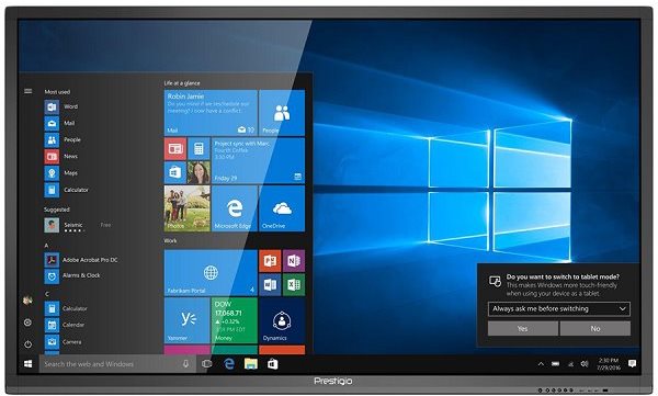 75" Prestigio MultiBoard L PMB728L752 Veľkoformátový displej
