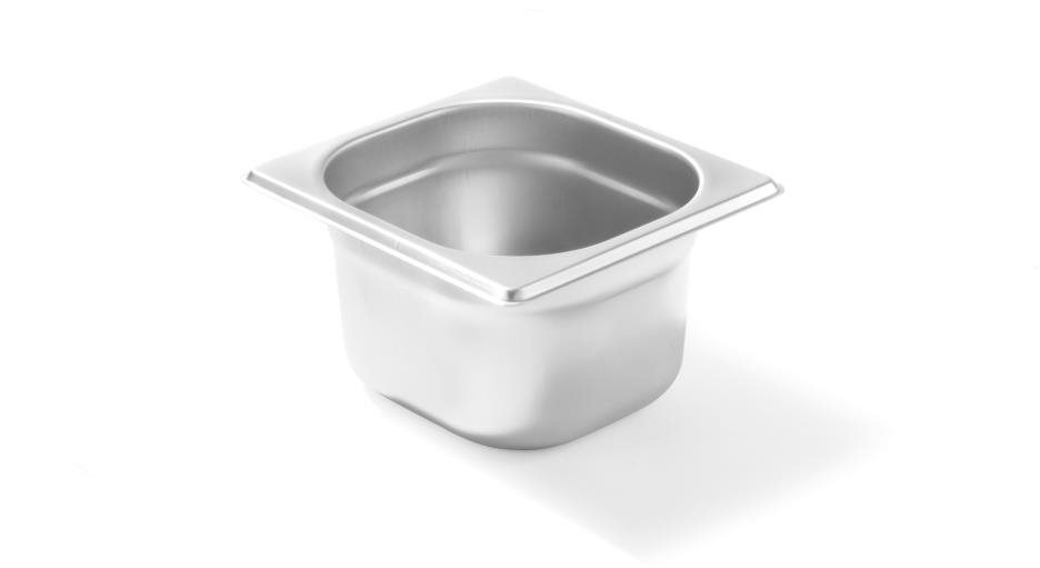 HENDI gn 1/6 - 176 x 162 mm Gastronádoba