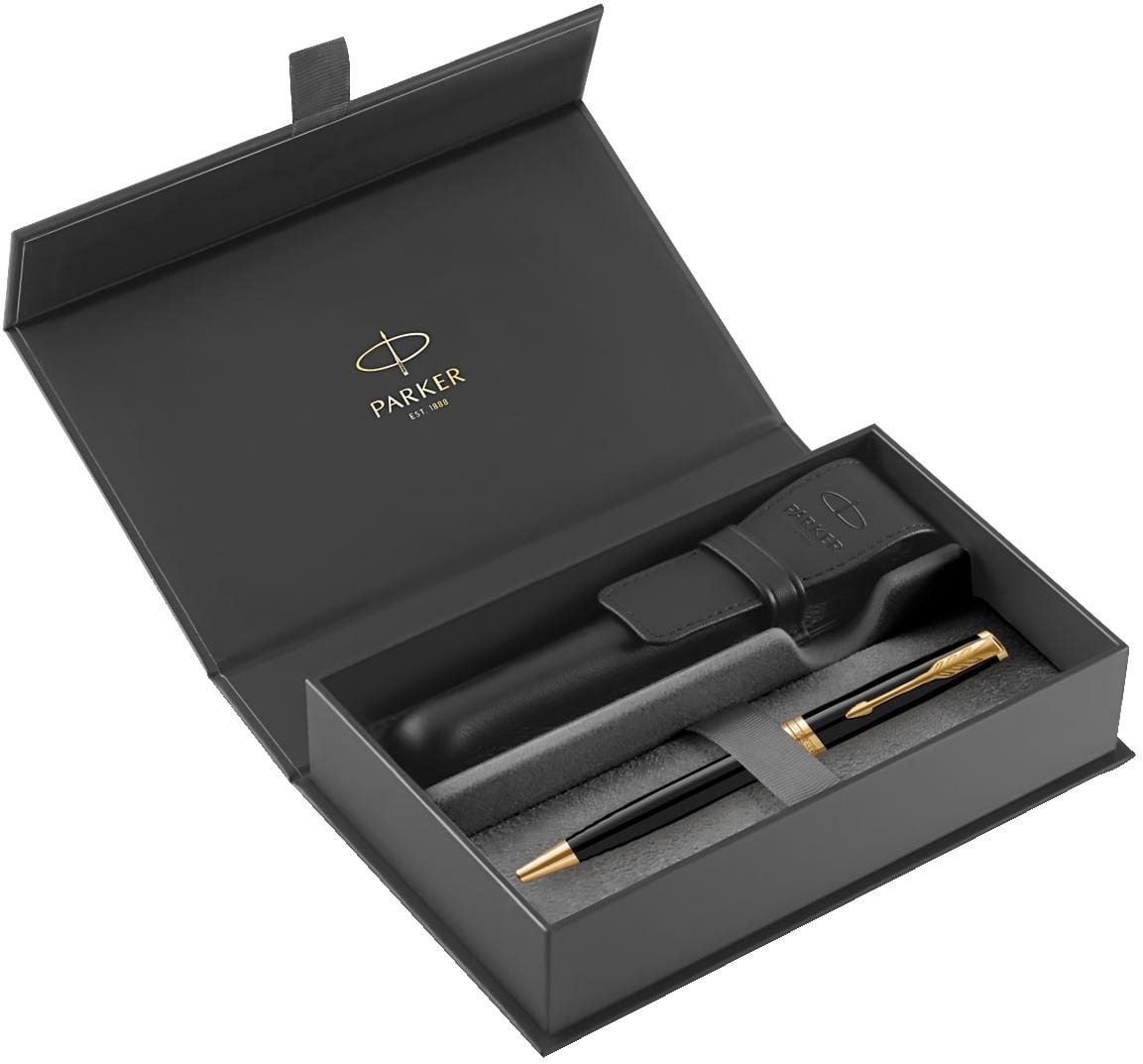 PARKER Sonnet Black GT + díszdoboz Golyóstoll