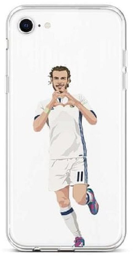 TopQ iPhone SE 2020 silikón Futbalista 2 49609 Kryt na mobil