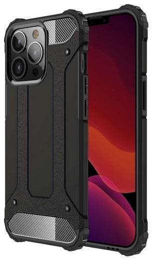 TopQ iPhone 13 Pro Panzer čierny 64955 Kryt na mobil