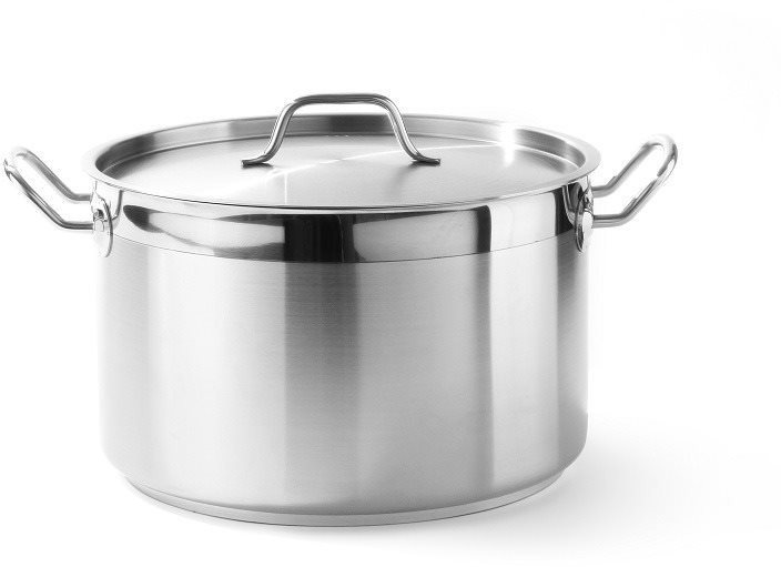 HENDI hrnec nízký s poklicí, 10 l, Profi Line 831502 Gastro hrnec