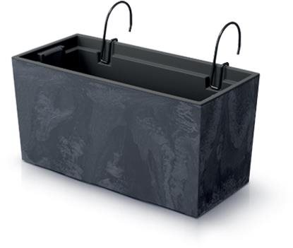 Prosperplast truhlík URBI CASE BETON EFFECT DUC400EW antracit Truhlík