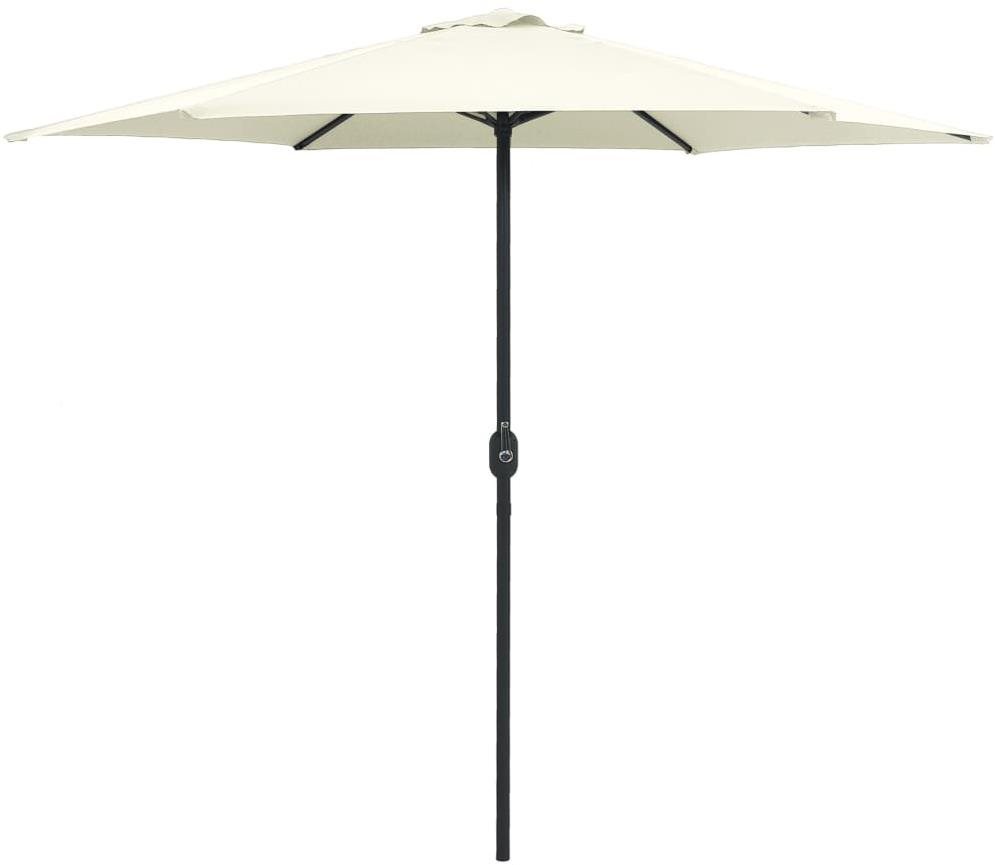 SHUMEE Slnečník záhradný, pieskový 270 × 246 cm 47345 Slnečník