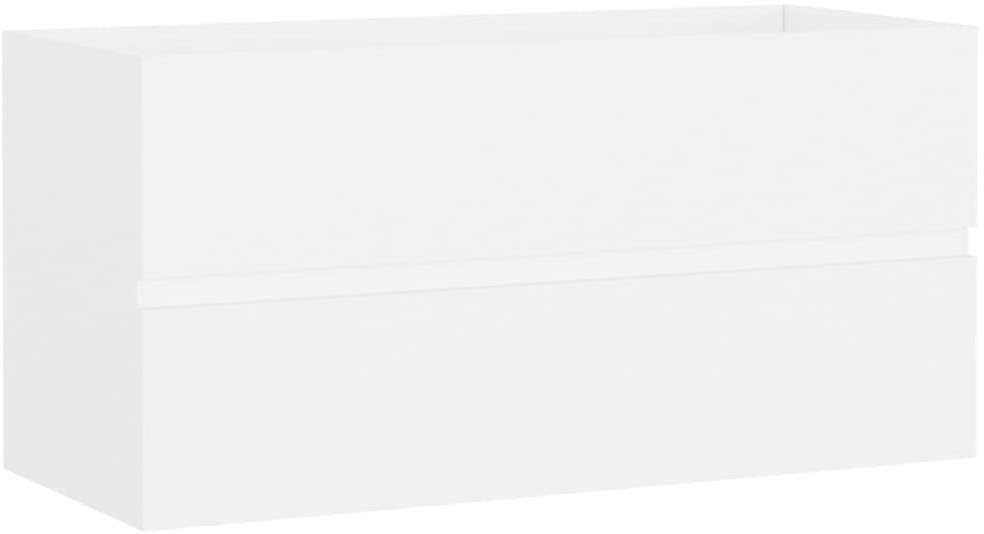 Skrinka pod umývadlo biela 90 × 38,5 × 45 cm drevotrieska 804755...