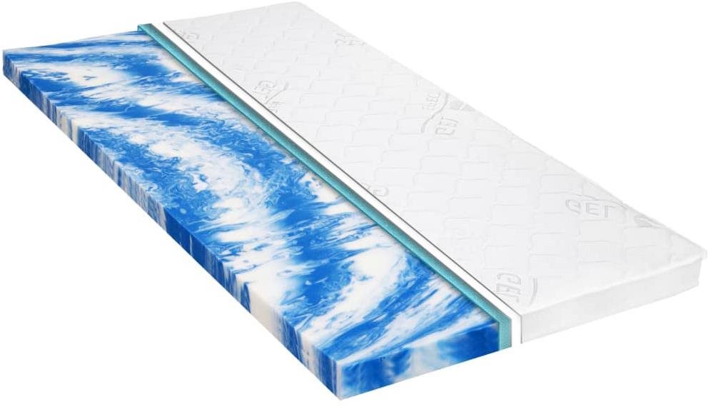 Vrchné matrace 90 x 200 cm gélová pena 7 cm Topper