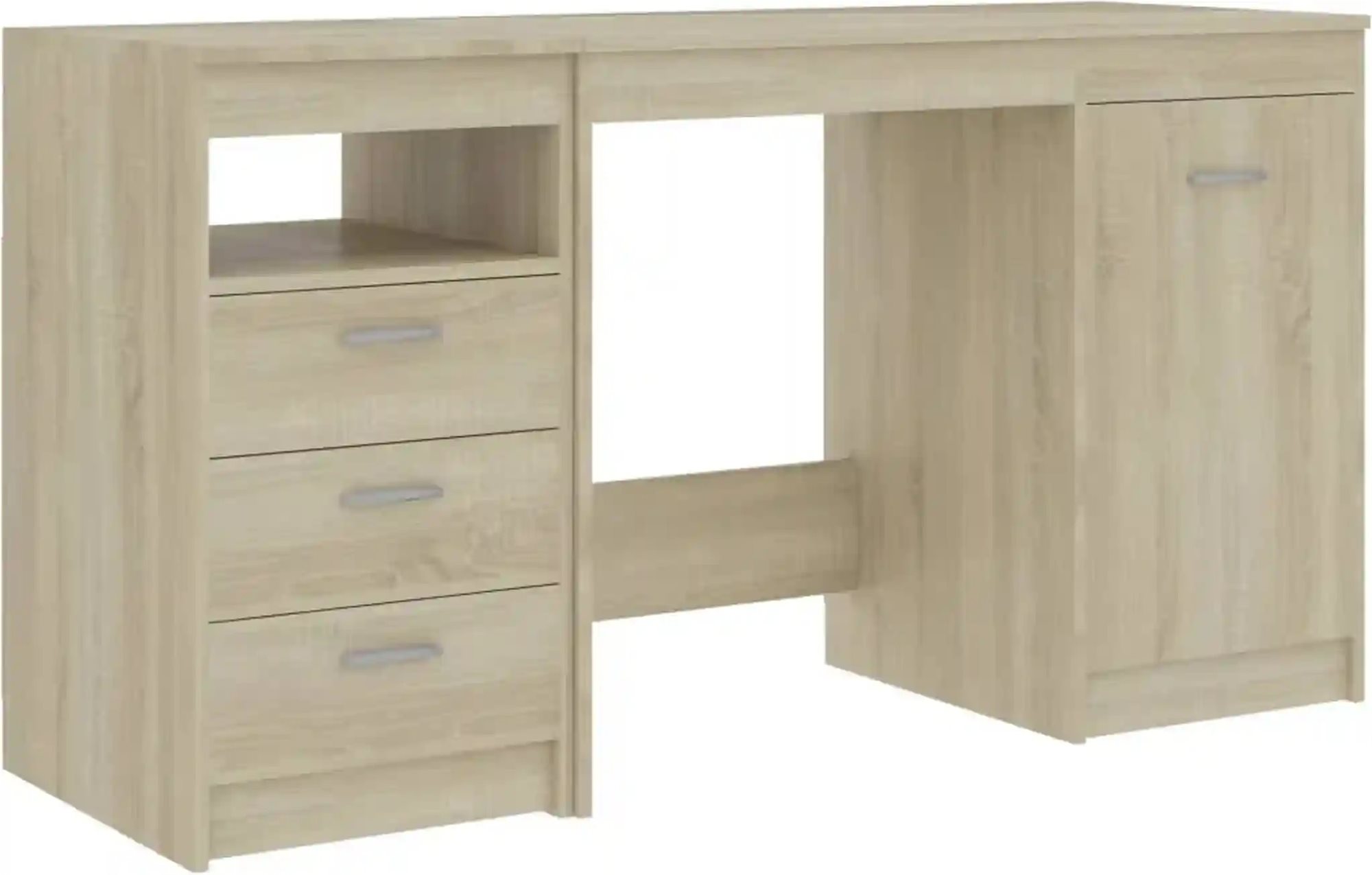 Písací stôl dub sonoma 140 × 50 × 76 cm drevotrieska 3054783 Písací...