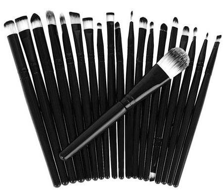 Alum Štětce na make-up 20 ks Sada štetcov na líčenie