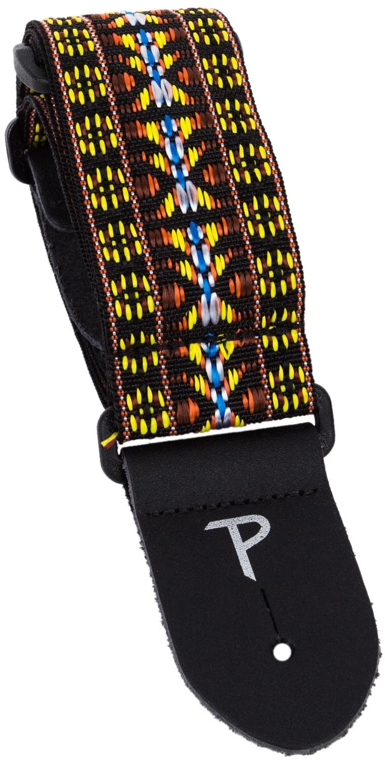 PERRIS LEATHERS 2079 Poly Pro Yellow And Orange Hootenanny Popruh...