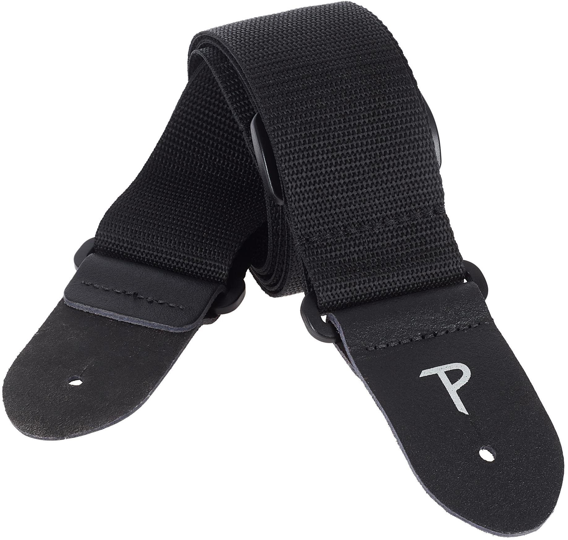 PERRIS LEATHERS Poly Pro Extra Long Black Popruh na gitaru