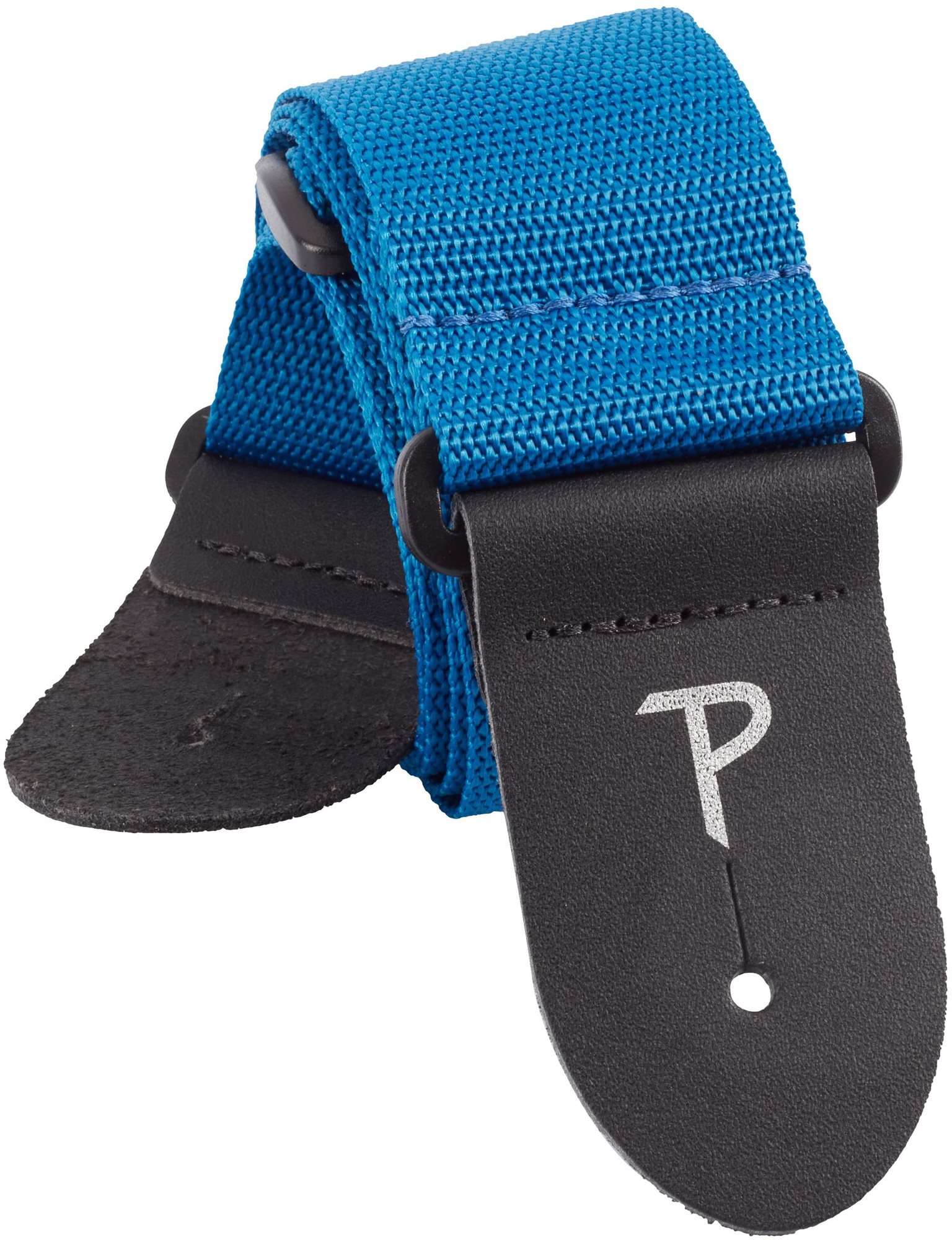 PERRIS LEATHERS Poly Pro Extra Long Blue Popruh na gitaru