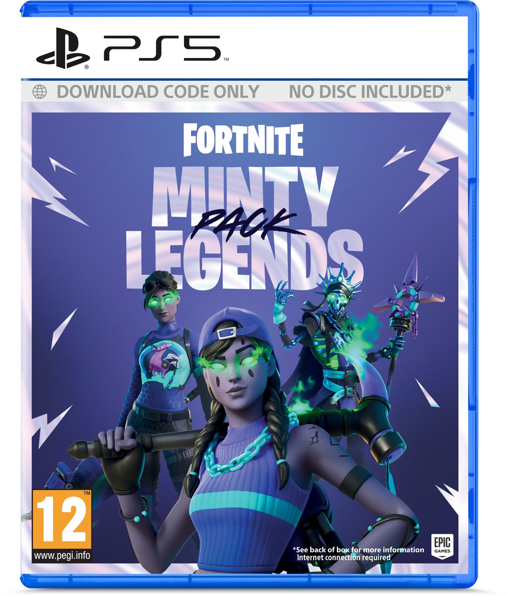 Fortnite: The Minty Legends Pack - PS5 Gaming Accessory