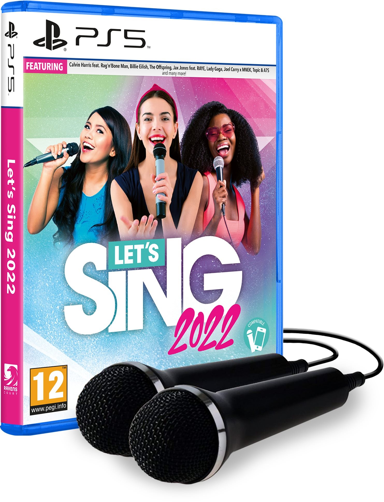 Let's Sing 2022 + 2 Microphones - PS5 Console Game