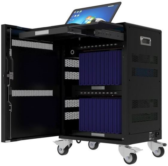 PORT CONNECT CHARGING CABINET 20 Tablets + 1 NB, čierne Nabíjacie...