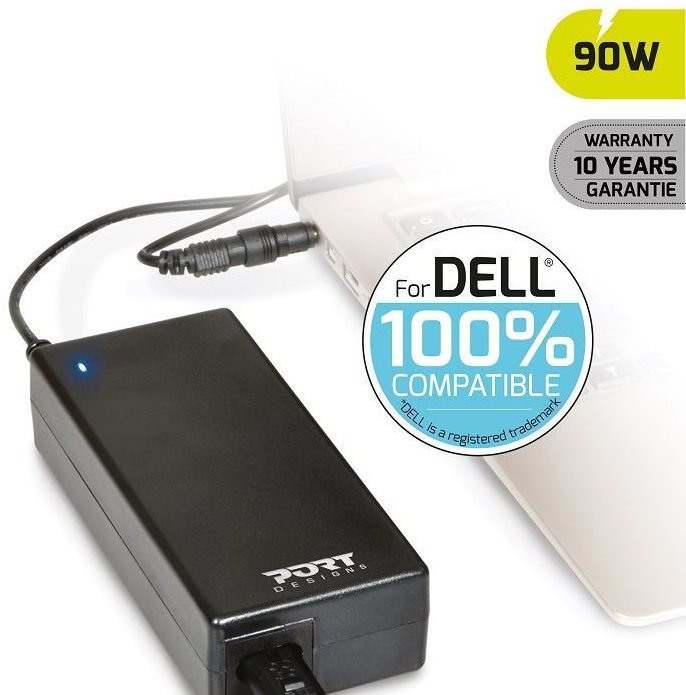 PORT CONNECT DELL 100% Laptop-Netzteil, 19 V, 4,74 A, 90 W, 2x...