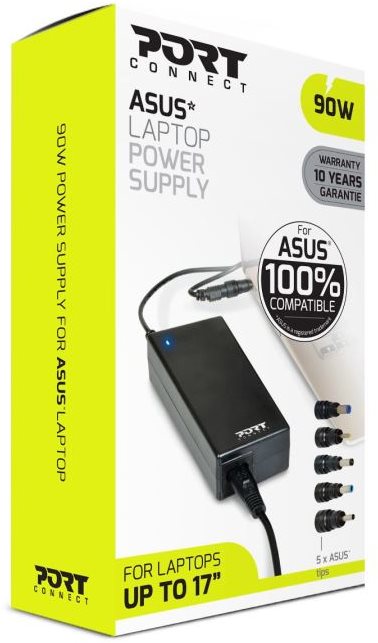 PORT CONNECT ASUS 100% laptop tápegység, 19 V, 4.74 A, 90 W, 5x...
