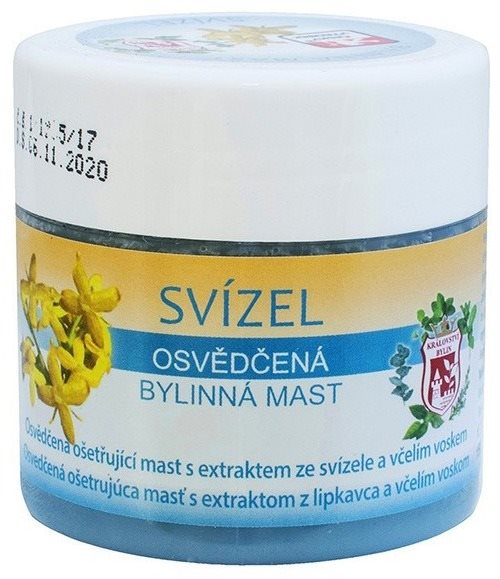 Mastičky bylinkové 150 ml Lipkavec Masť