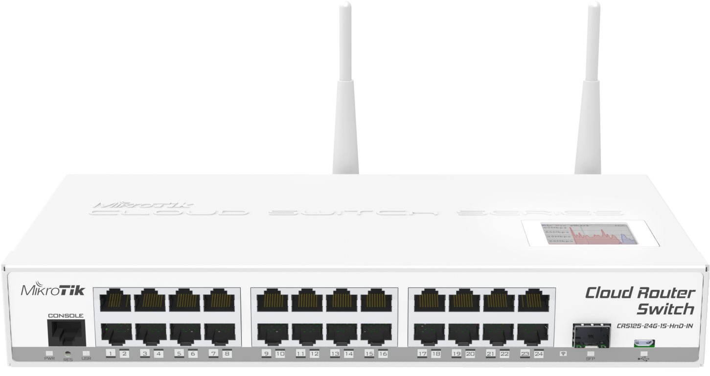 Mikrotik CRS125-24G-1S-2HnD-IN Routerboard