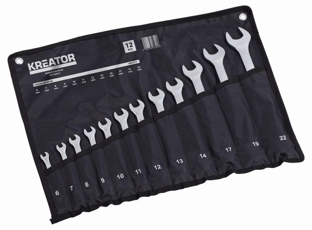 Kreator KRT500012, sada 12 ks Sada očkoplochých kľúčov