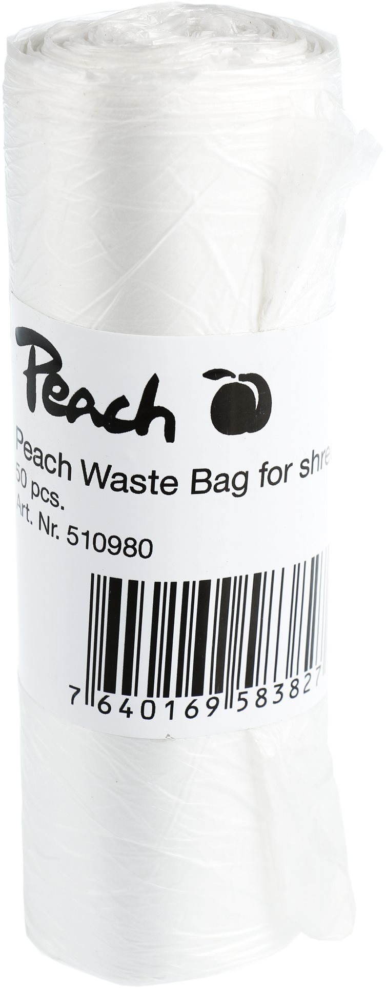 PEACH-Taschen in den Schredder Säcke für den Schredder
