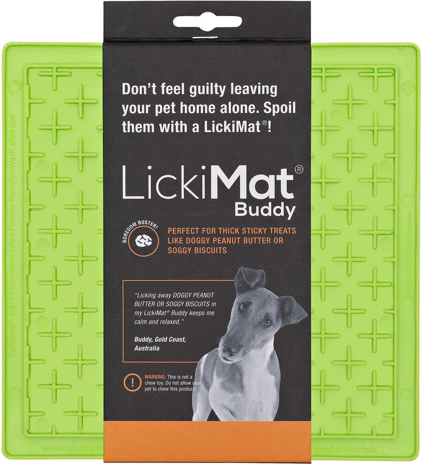 LickiMat Buddy lízacia podložka zelená Lízacia podložka