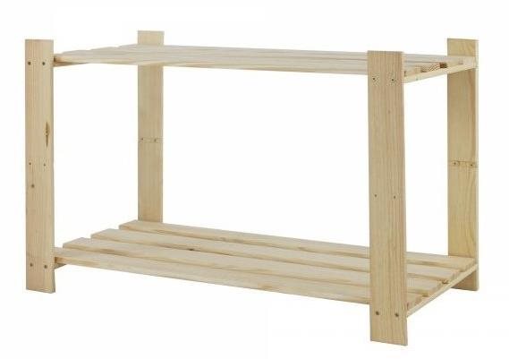 Sindi drevený regál 50 × 80 × 38 cm Playoos Regál