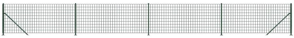 SHUMEE Drôtený plot s prírubami 0,8 × 10 m Plot