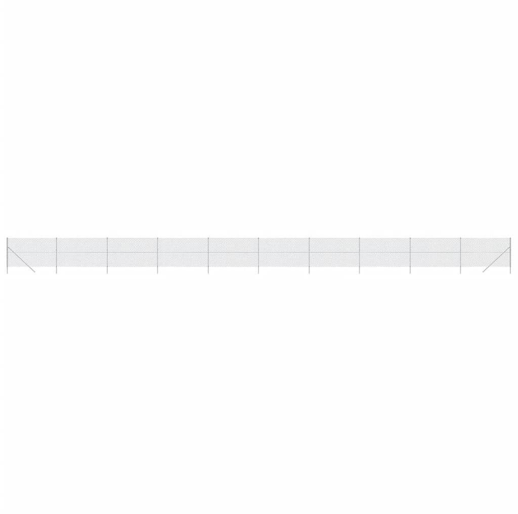 SHUMEE Drôtené pletivo 1,4 × 25 m strieborné Pletivo