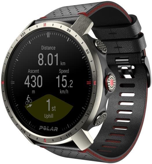 Polar Grit X PRO Titán sivý Smart hodinky