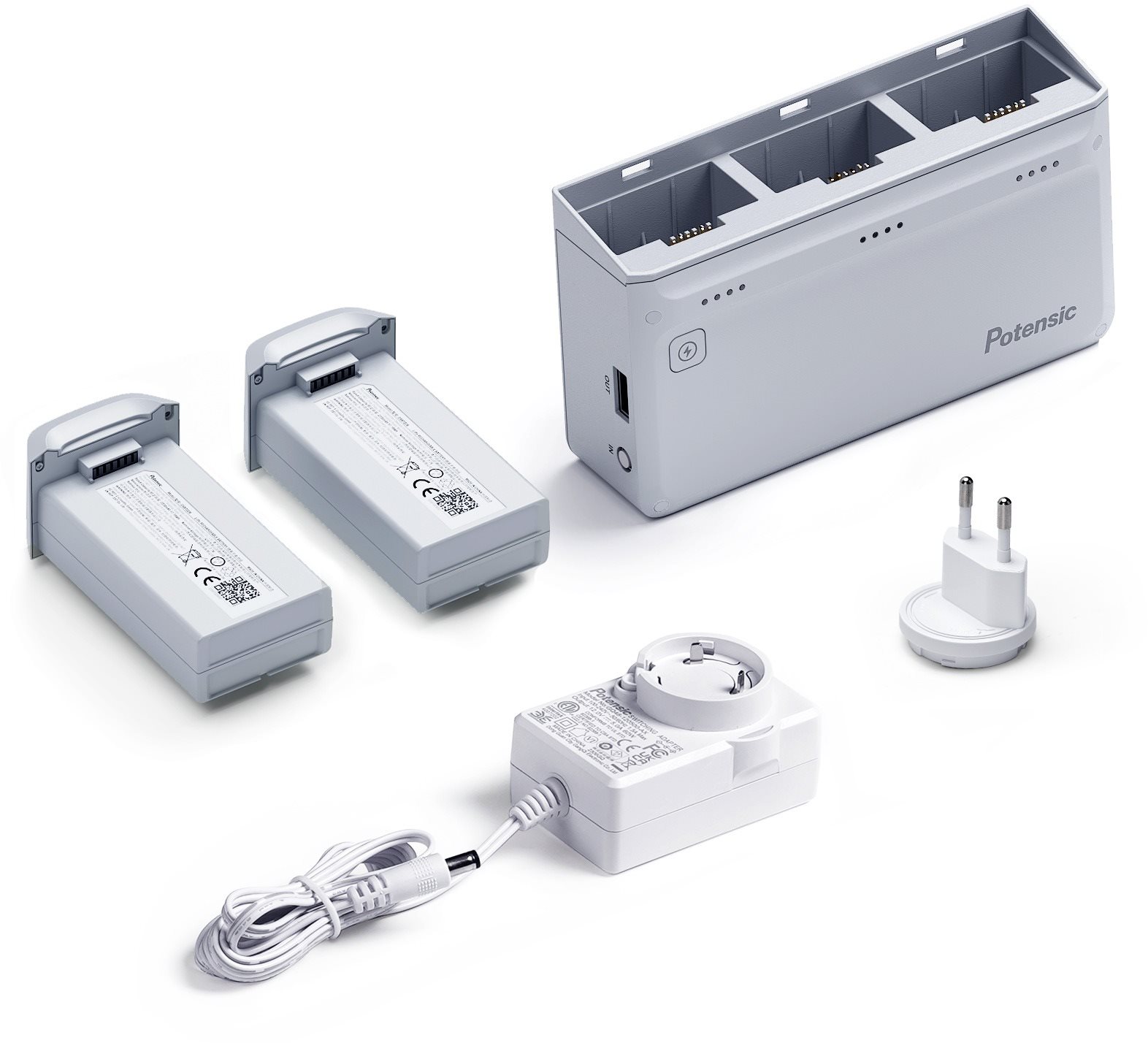 POTENSIC ATOM Power combo (Hub + 2 batteries) Príslušenstvo pre dron