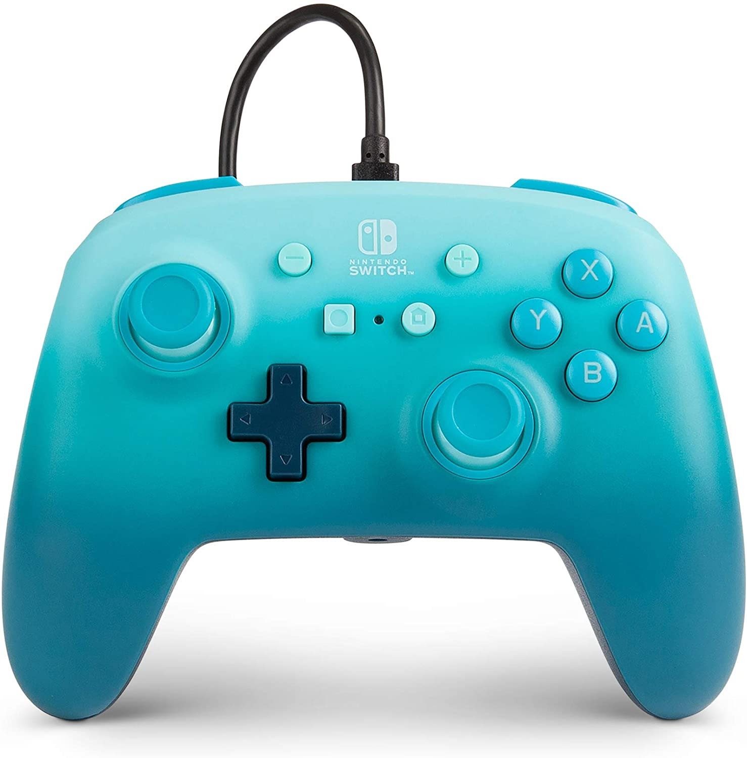 PowerA Enhanced Wired Controller - Aquatic Fantasy - Nintendo...