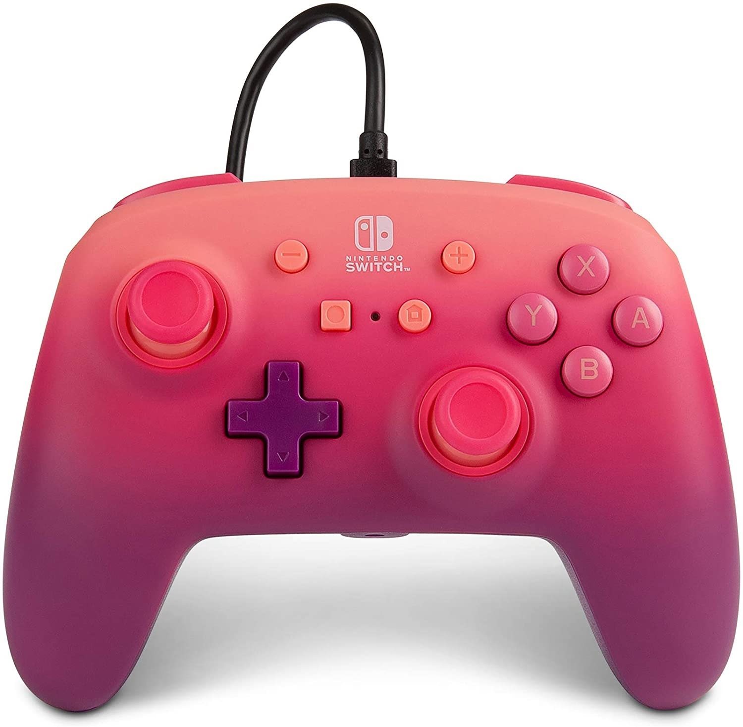 PowerA Enhanced Wired Controller - Fuchsia Fantasy - Nintendo...