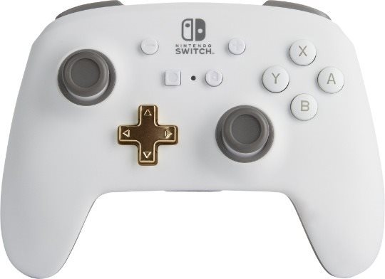 PowerA Enhanced Wireless Controller - White - Nintendo Switch Gamepad