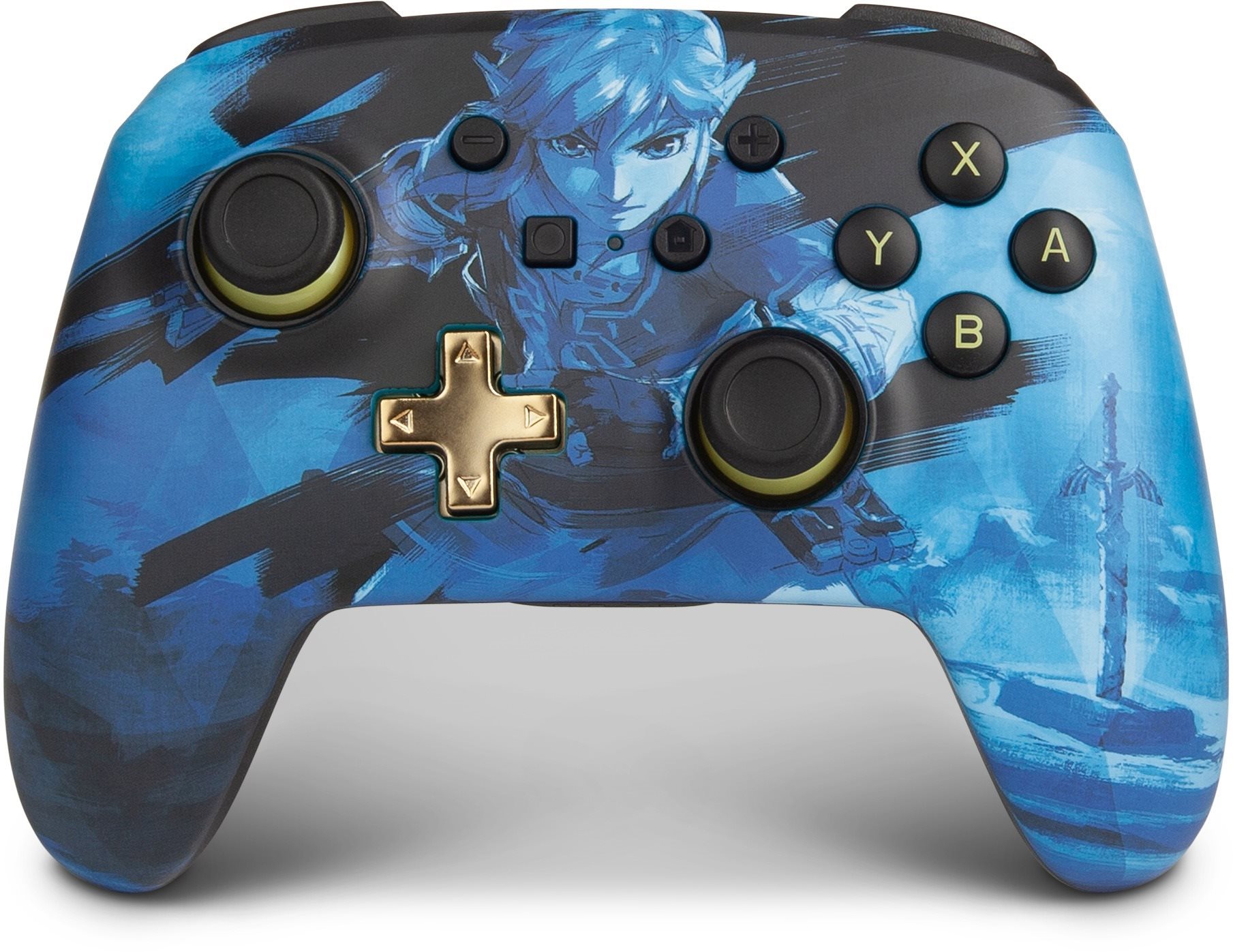 PowerA Enhanced Wireless Controller - Link Blue - Nintendo Switch...