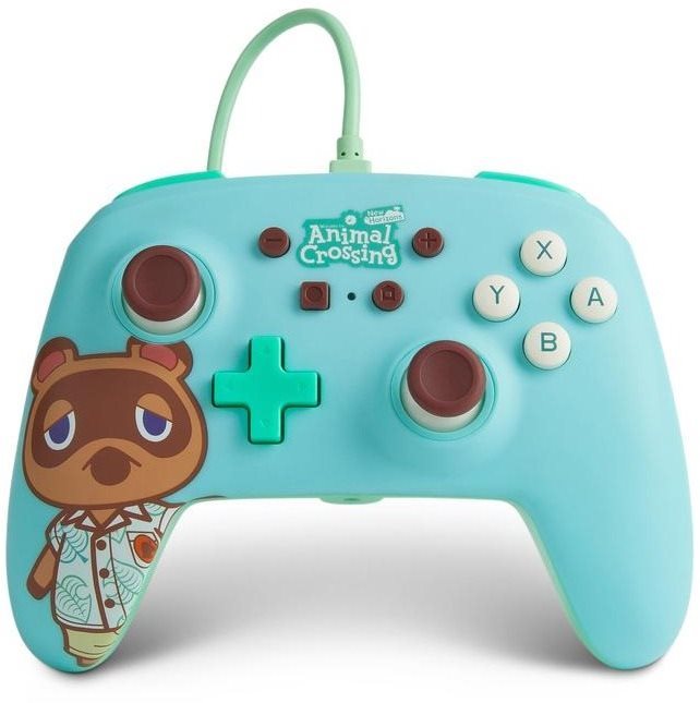 PowerA Enhanced Wired Controller - Animal Crossing Tom Hook -...