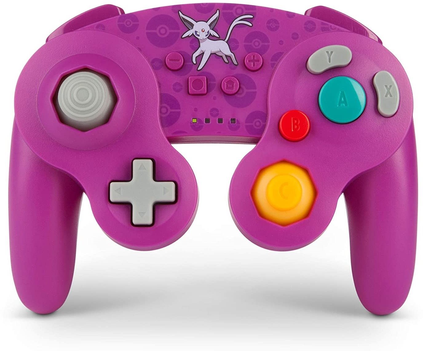 PowerA GameCube Style Wireless Controller - Pokémon Espeon -...