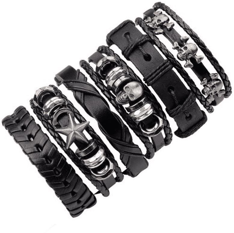 Predator Q1 Kožený náramek sada 6 ks H2356/V Náramok