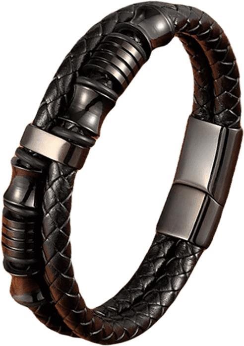 Predator Q1 Kožený náramek 18 cm BXXG221 Náramok