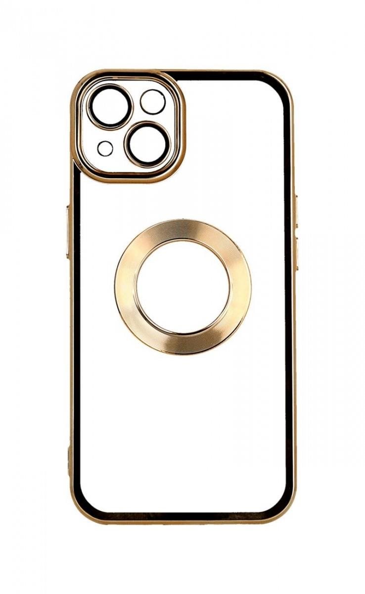 TopQ Kryt iPhone 13 Beauty Clear zlatý 86272 Kryt na mobil