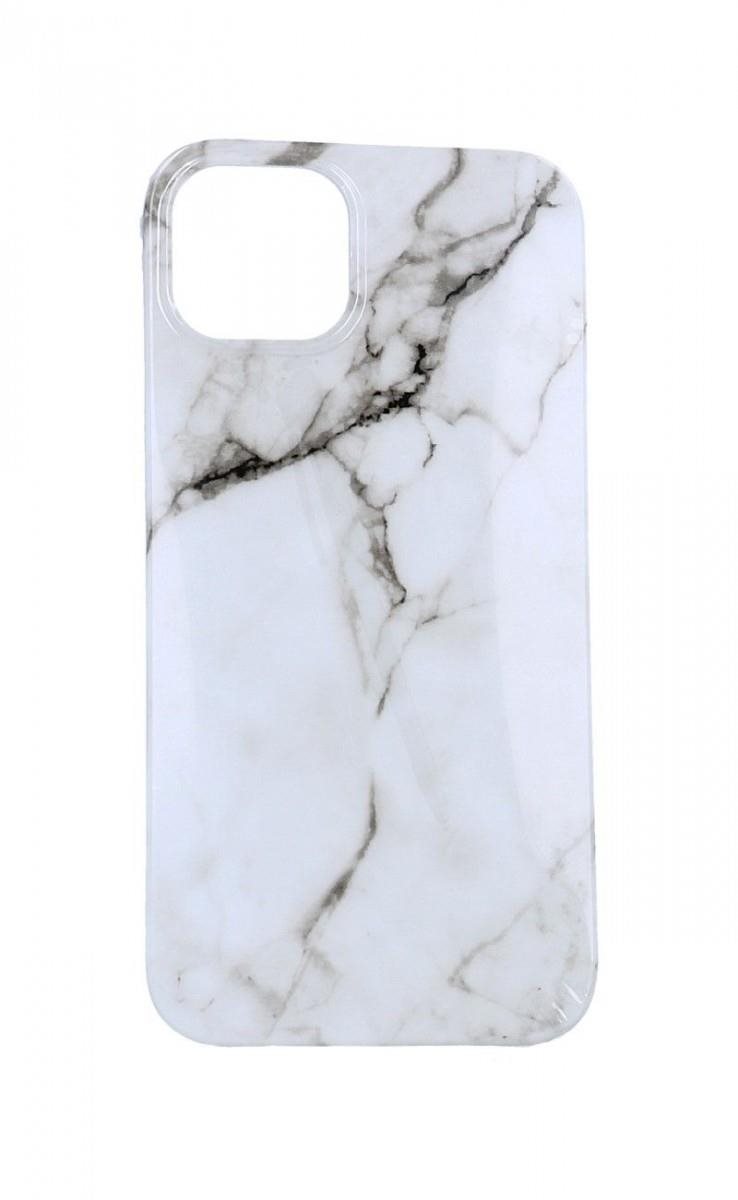 TopQ Kryt iPhone 13 Mramor biely 84174 Kryt na mobil
