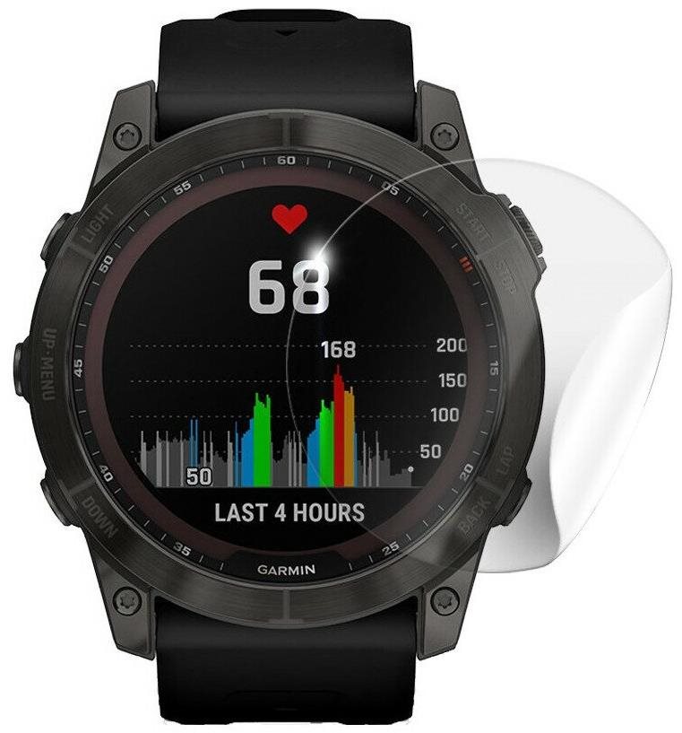 RedGlass Fólie pre Garmin Fenix 7X , 6 ks Ochranná fólia